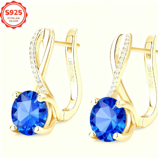 Fashionable All-Match Moissanite Earrings
