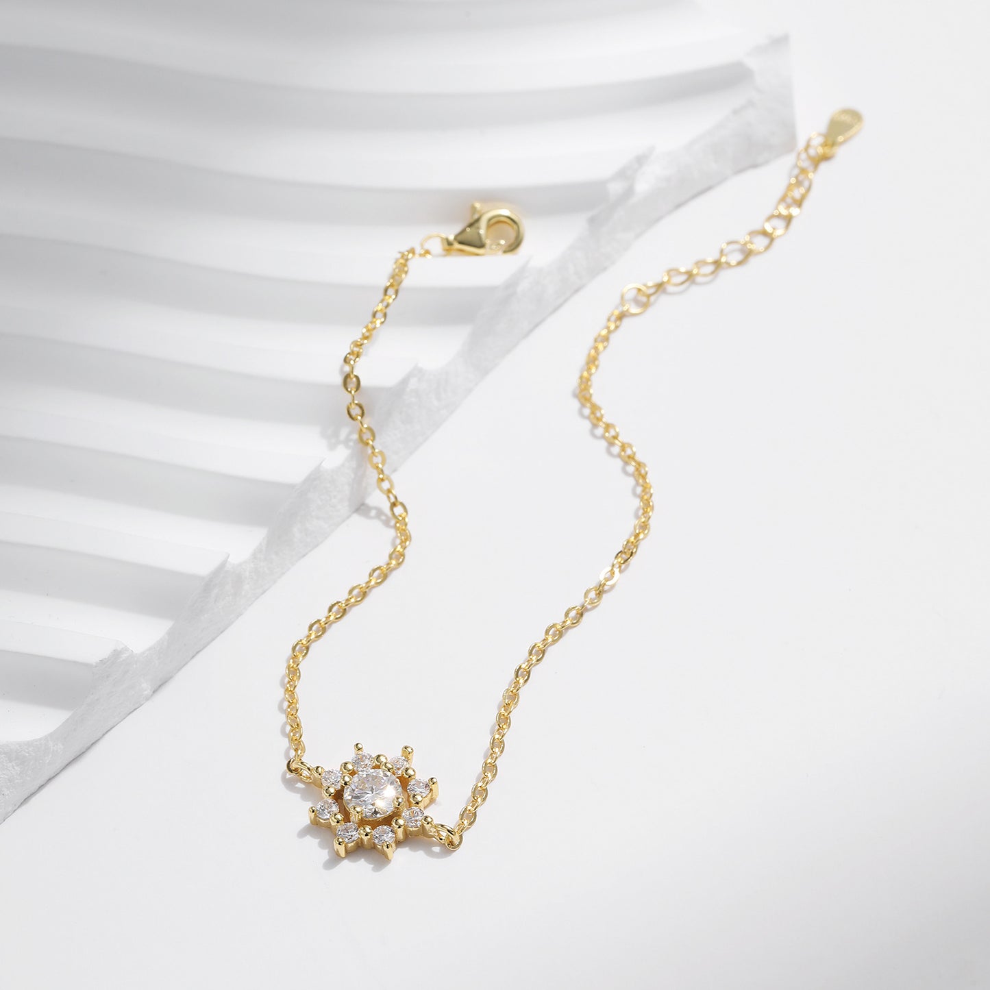 Modian Diamond Bracelet  S925 Sterling Silver